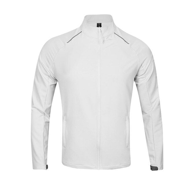 Karentea Men's Waterproof Reflective Running Jacket