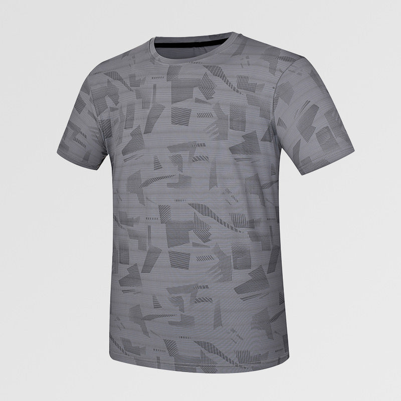 Men's Summer Quick-Dry Running T-Shirt (Nylon Blend)