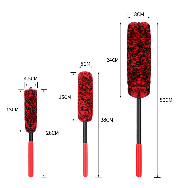 Imitation Wool Brush for Cleaning Car Wheel Hubs