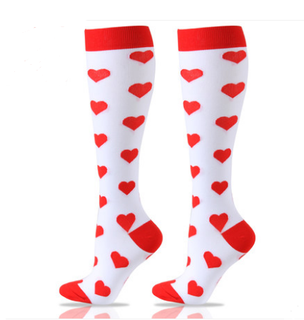 Professional Long-Distance Running Compression Socks for Women