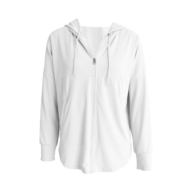 Women's Fall Winter Sports Hoodie for Running & Yoga