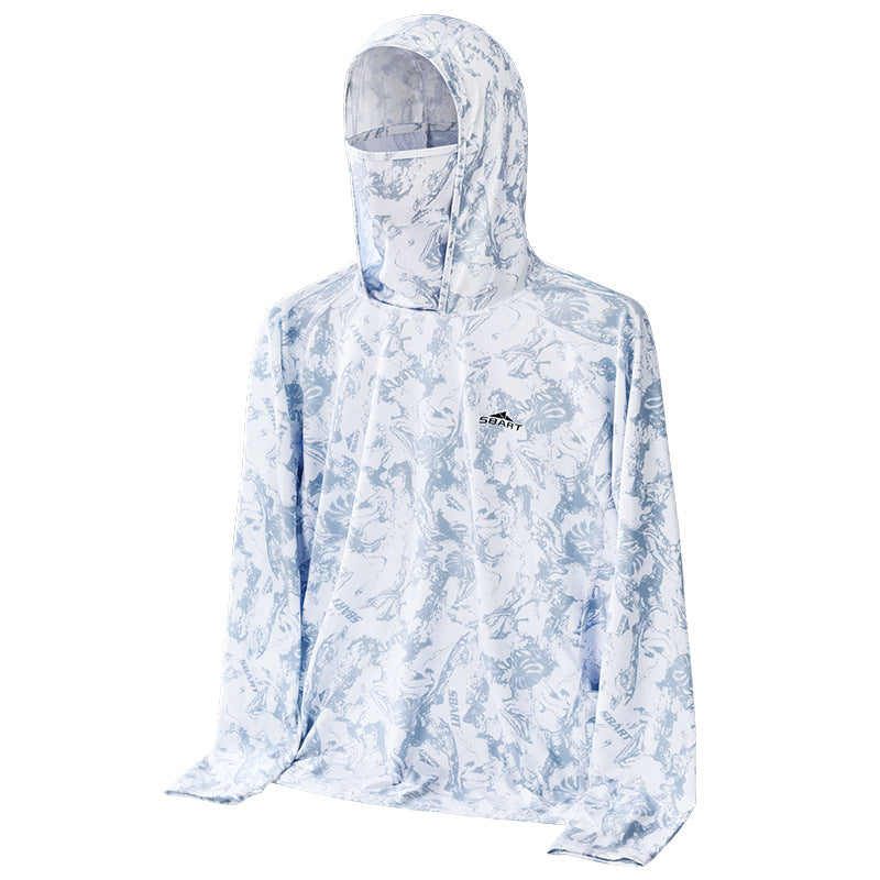 Men's Breathable Quick-Dry Sun Protection Fishing Jacket