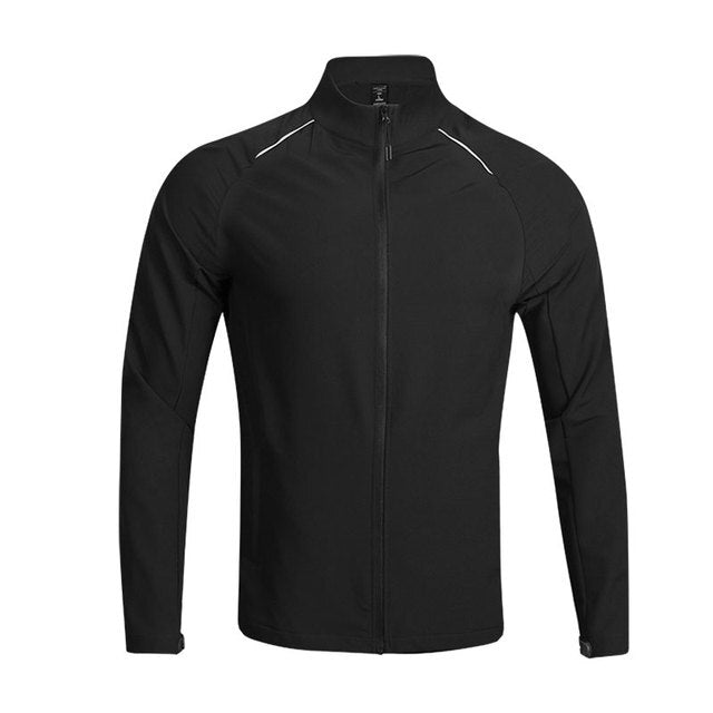Karentea Men's Waterproof Reflective Running Jacket