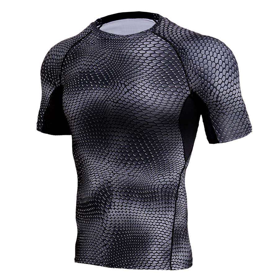 Men's Athletic Running T-Shirt - Quick-Dry & Breathable