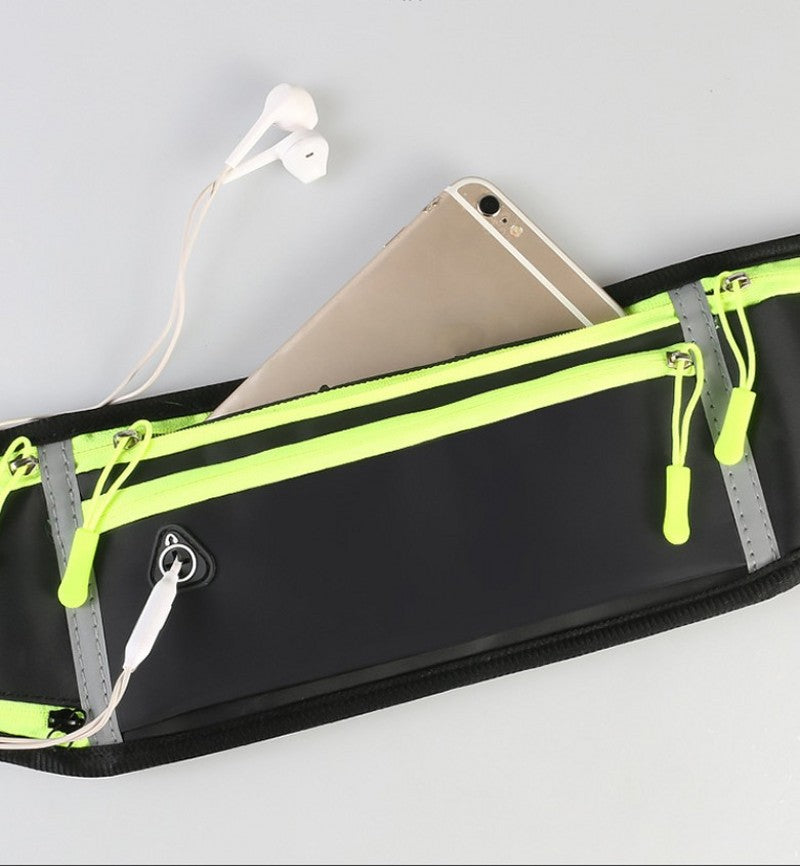 Waterproof Running Waist Bag with Reflective Tape