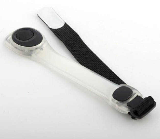 LED Running Signal Light with Glow Wristband and Reflective Arm Band