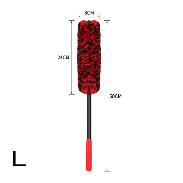 Imitation Wool Brush for Cleaning Car Wheel Hubs