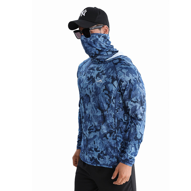 Men's Breathable Quick-Dry Sun Protection Fishing Jacket