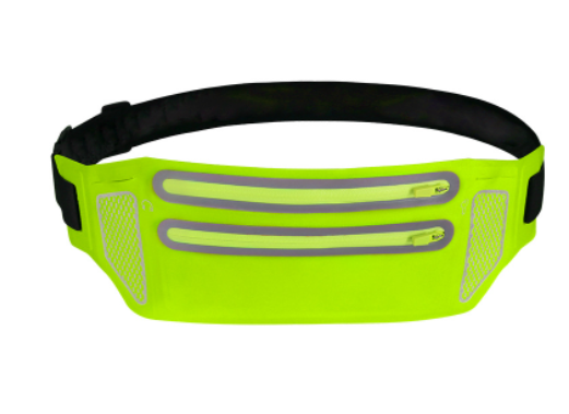 Waterproof Sports Running Waist Bag with Reflective Tape