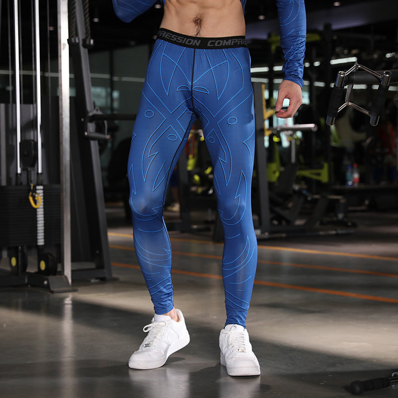 Men's Professional Running Training Leggings