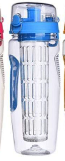 32oz Tritan Fruit Infuser Sports Water Bottle – Leakproof & BPA-Free
