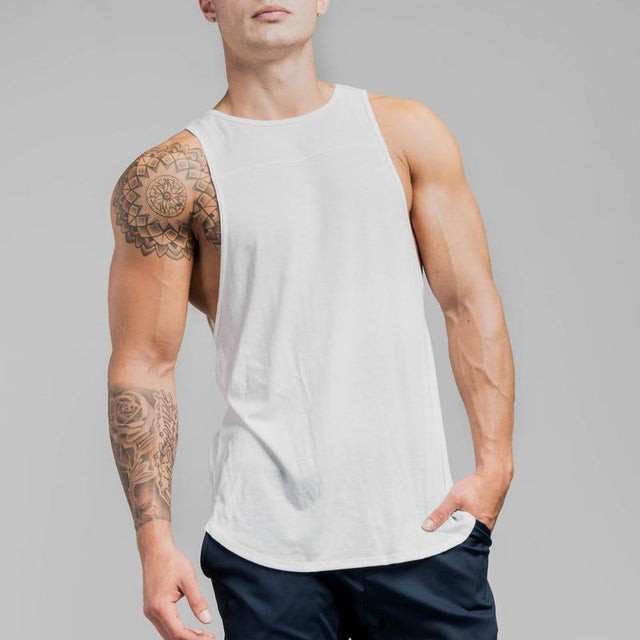 Men's Sleeveless Sports Shirt for Running and Gym