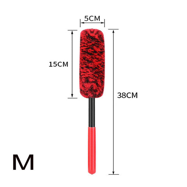 Imitation Wool Brush for Cleaning Car Wheel Hubs