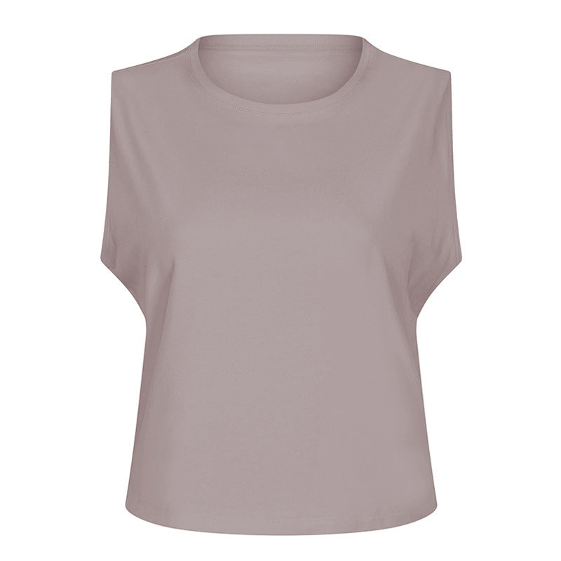 Women's Cotton Quick-Dry Yoga Tank Top