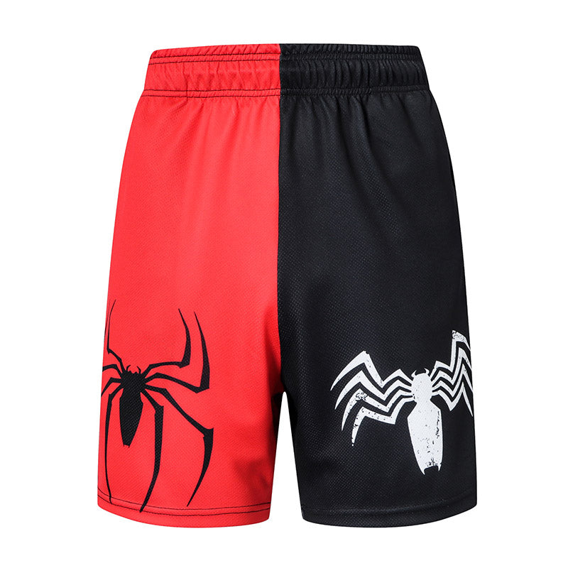 Men's Quick-Dry Zipper Sports Running Shorts