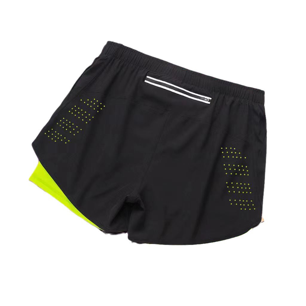 Men's Quick-Dry Running Shorts with Breathable Liner