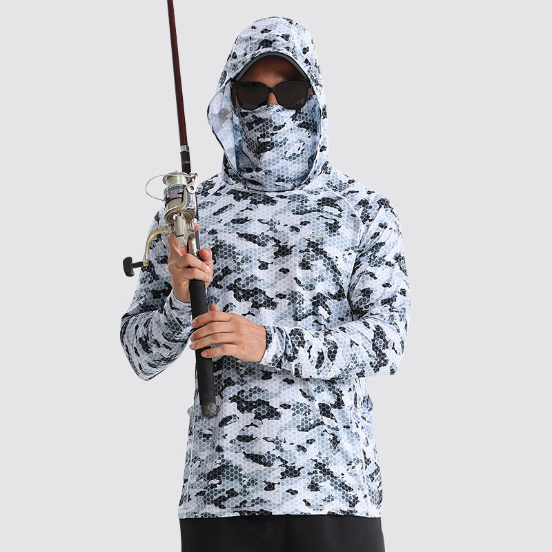 Men's Breathable Quick-Dry Sun Protection Fishing Jacket