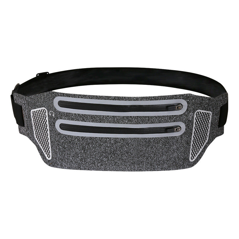 Waterproof Sports Running Waist Bag with Reflective Tape