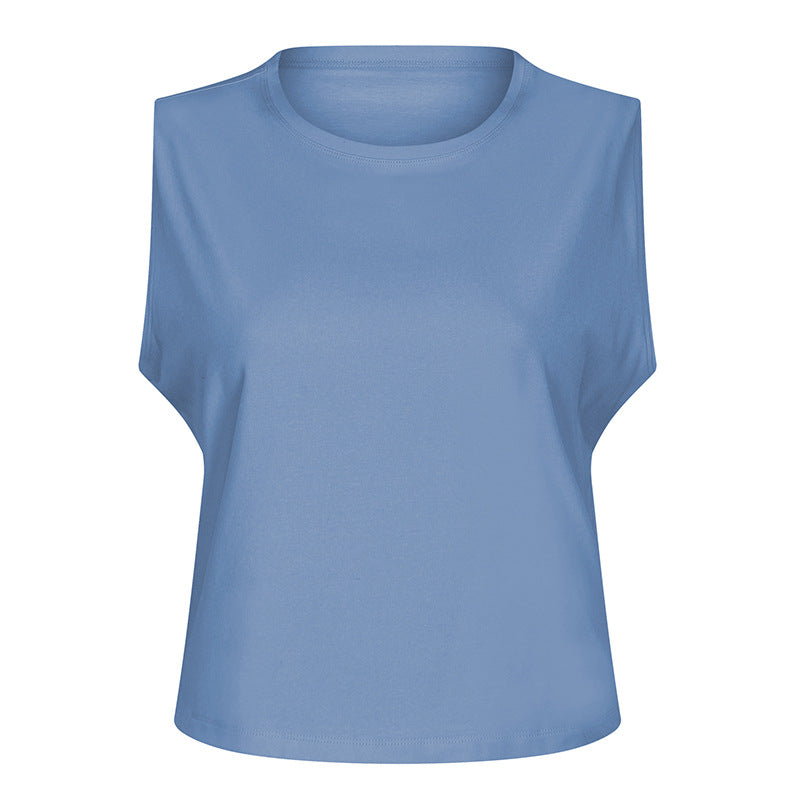 Women's Cotton Quick-Dry Yoga Tank Top