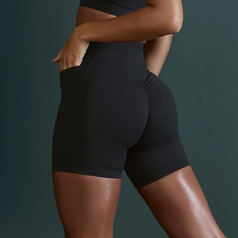 Hip Pocket Running Fitness Shorts for Active Lifestyle
