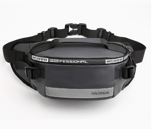 New Stylish Outdoor Running Waist Bag with Reflective Strips