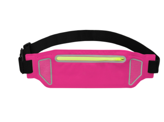 Waterproof Sports Running Waist Bag with Reflective Tape