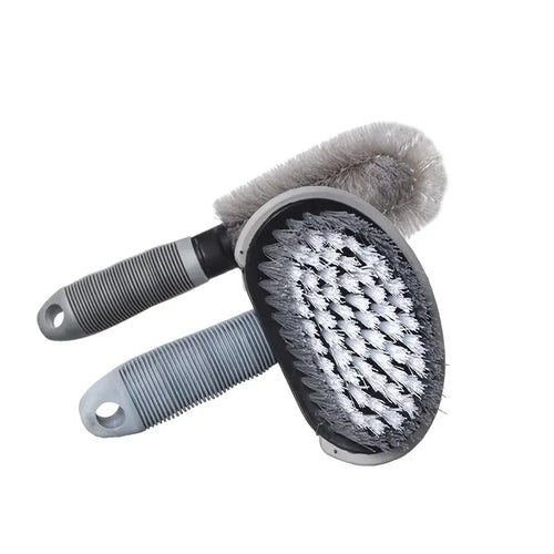 1pc Car Wheel and Rim Cleaning Brush - 9.8in