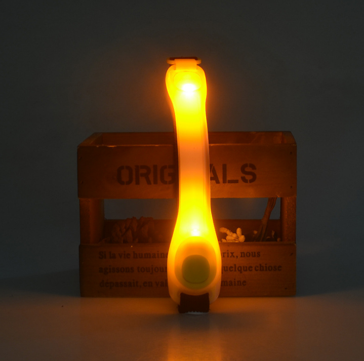 LED Running Signal Light with Glow Wristband and Reflective Arm Band