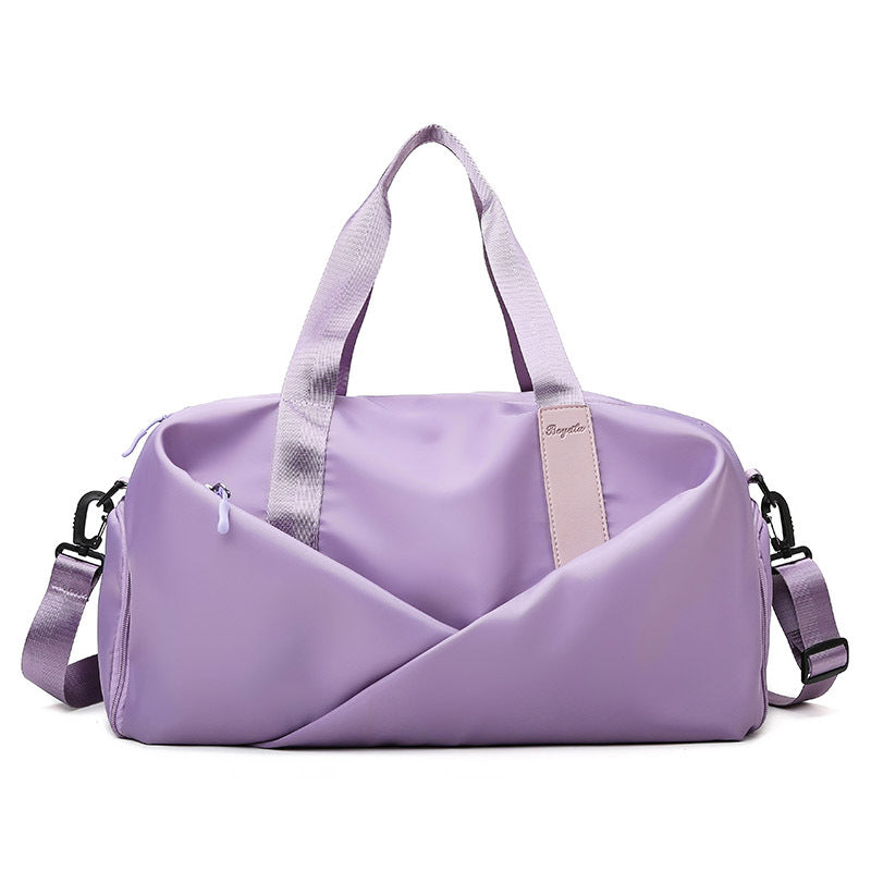 Large Capacity Lightweight Sports Duffel Bag with Shoes Compartment