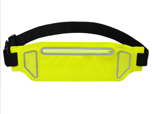 Waterproof Sports Running Waist Bag with Reflective Tape