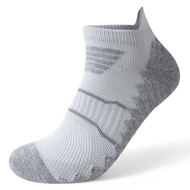 Professional Marathon Running Socks with Foot Terry Pressure